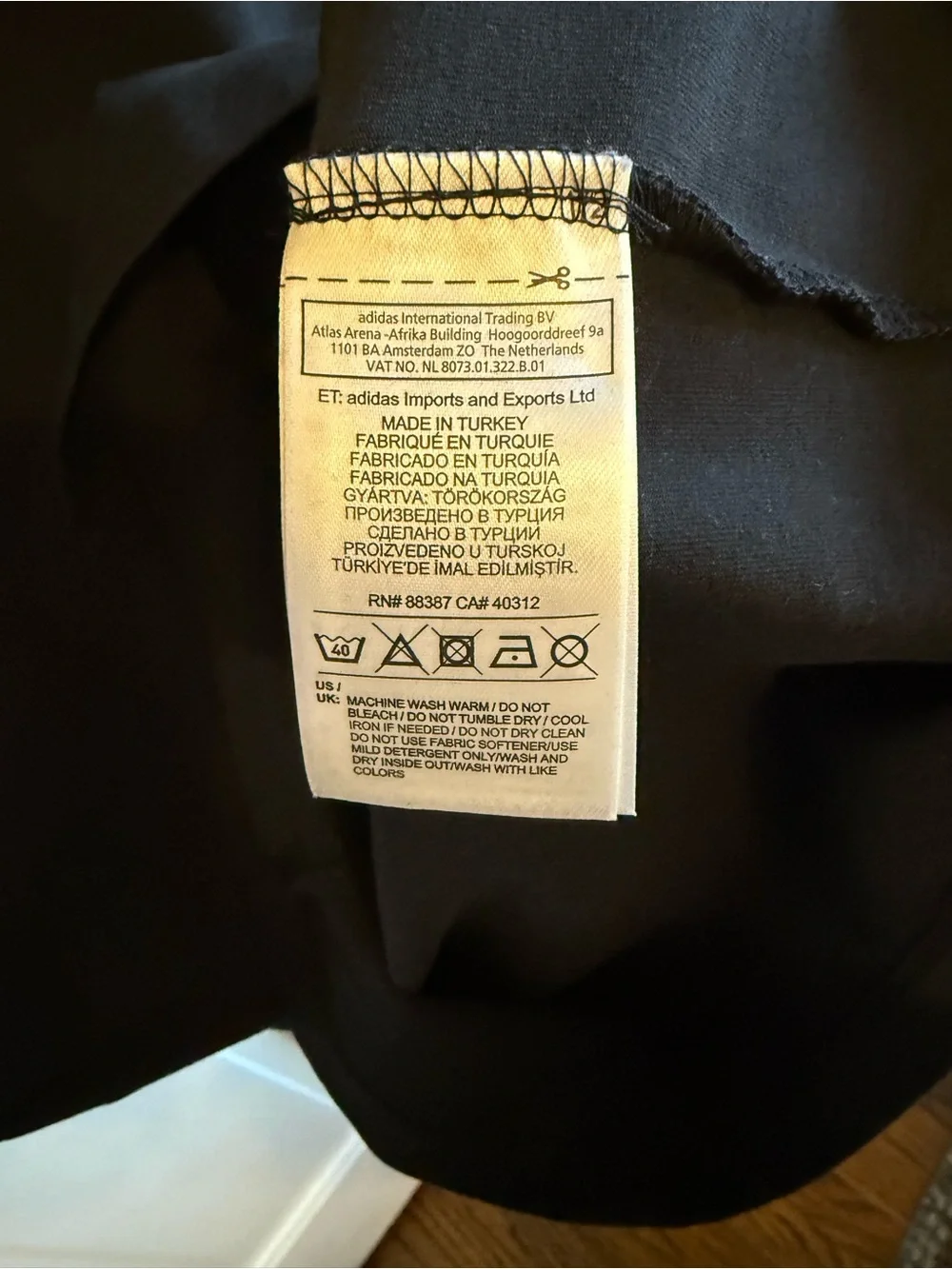 Adidas midi body con dress size M - Picture 4 of 5